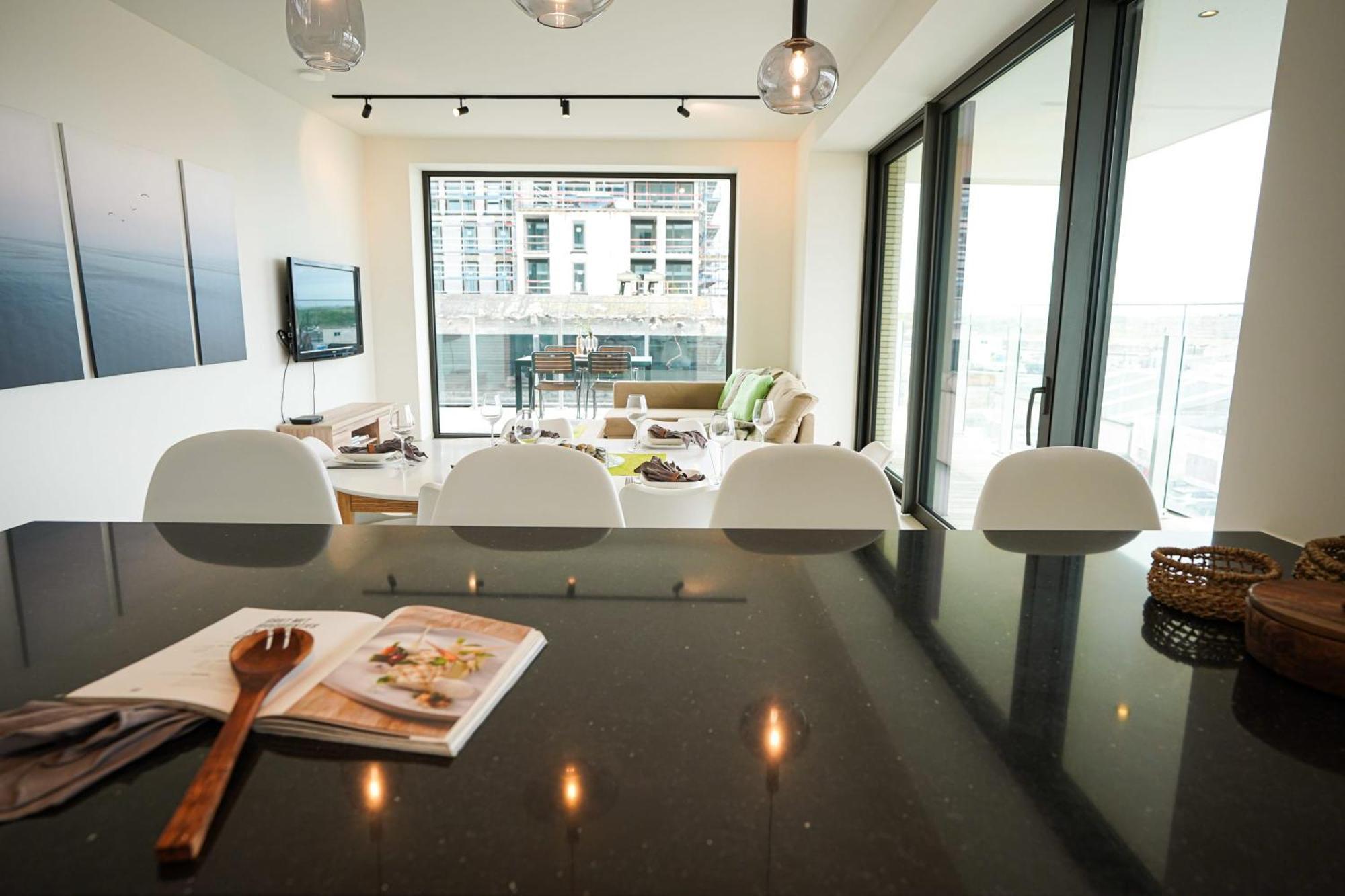Huswell - Beautiful Apartment With Communal Pool And Gym Ostend Luaran gambar