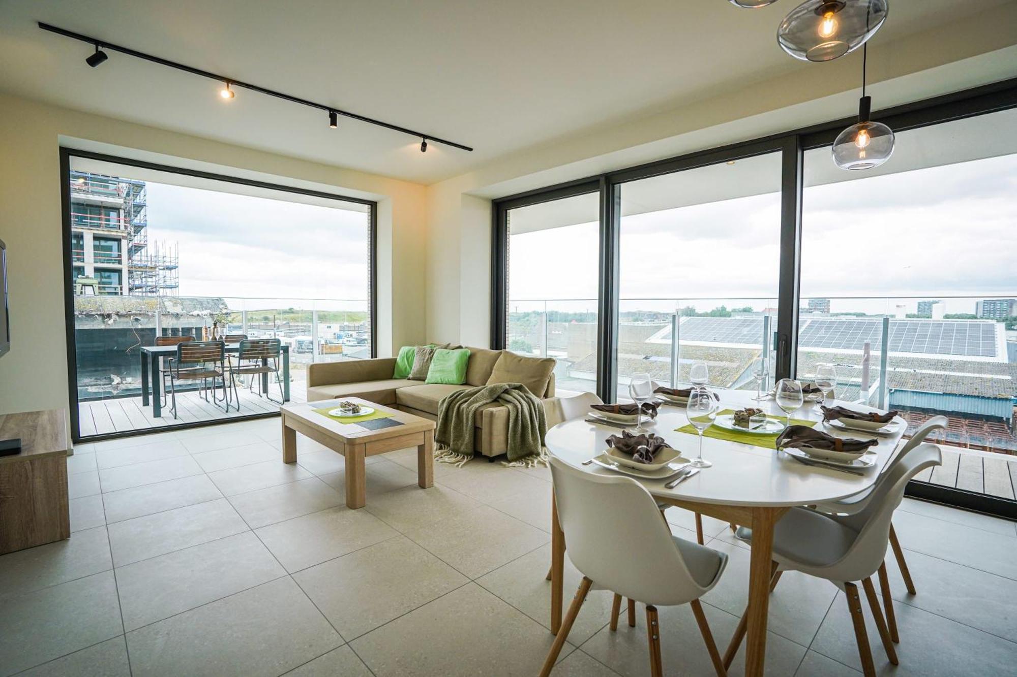 Huswell - Beautiful Apartment With Communal Pool And Gym Ostend Luaran gambar